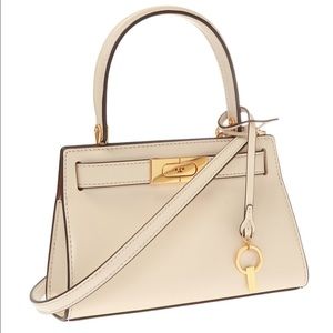 NWT Tory Burch Lee Radziwill Petite Bag Cream